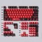 Asuka 104+20 / 22 Cherry Profile PC Clear + PBT Dye-subbed Doubleshot Backlit Keycaps Set Top / Side Legends for Mechanical Keyboard